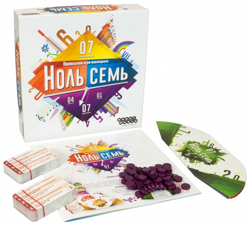 Настольная игра "Ноль Семь"