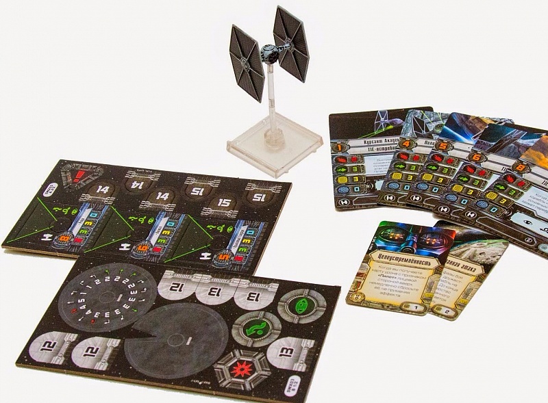 Настольная игра "Star Wars. X-Wing. Расширение TIE-Истребитель"