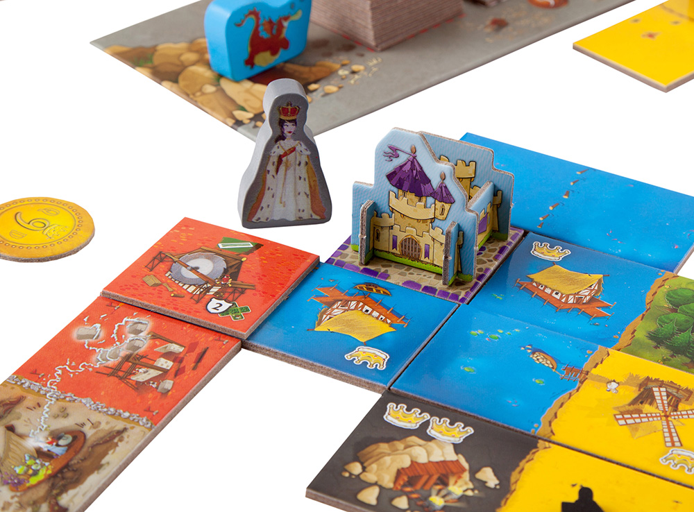 Настольная игра "Лоскутная империя (Queendomino)"