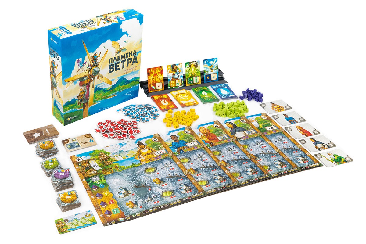 Настольная игра "Племена ветра"
