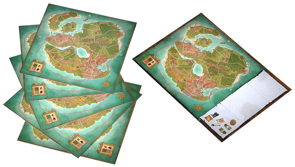 Настольная игра "Остров сокровищ: Тайна Джона Сильвера"