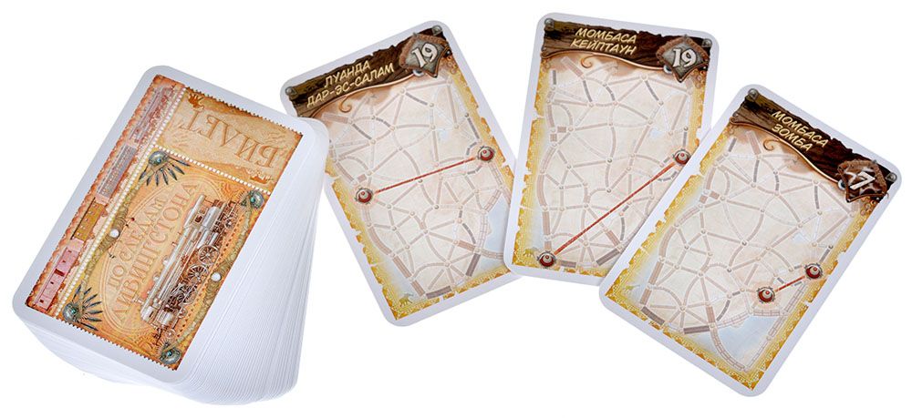 Настольная игра "Ticket to Ride: Сердце Африки"