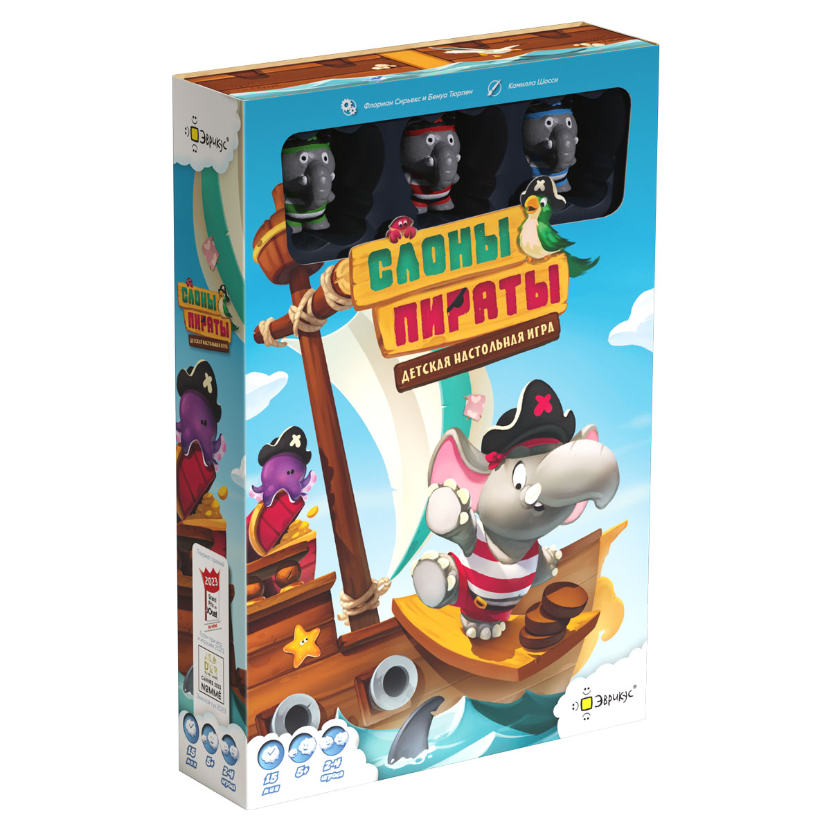 Настольная игра "Слоны-пираты"