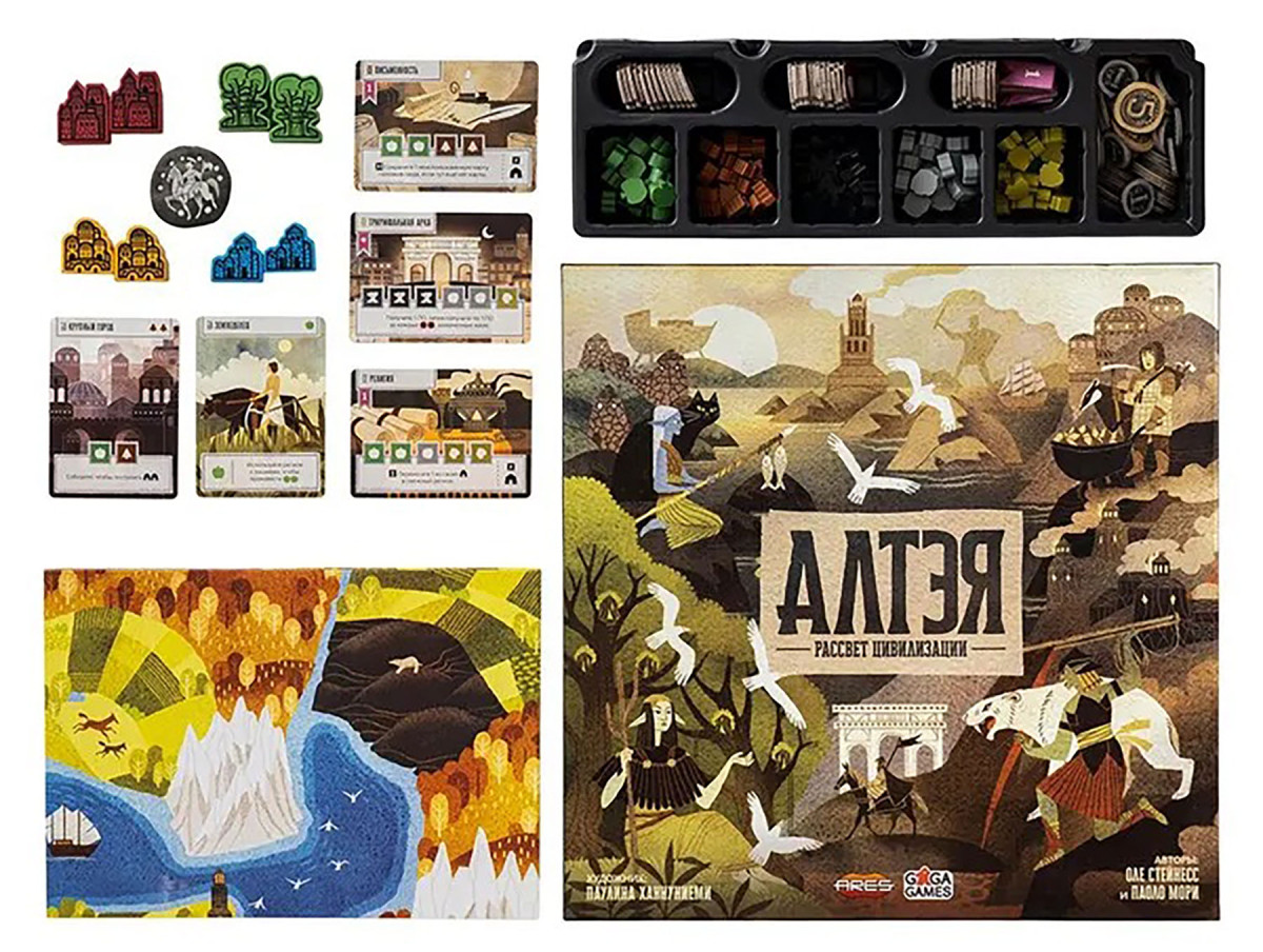 Настольная игра "Алтэя: Рассвет цивилизации"
